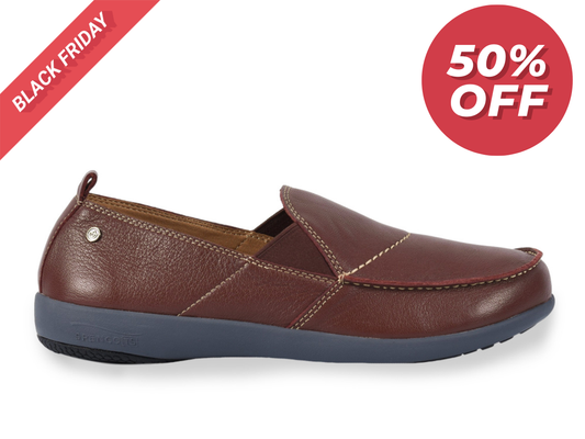 Men's Siesta Leather Slip-On