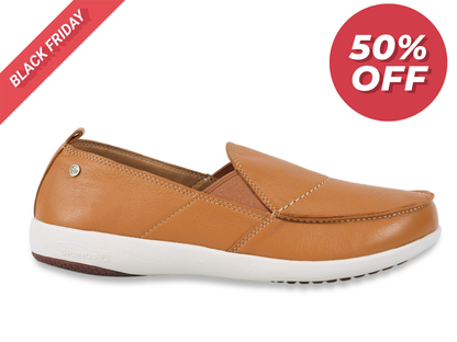 Men's Siesta Leather Slip-On