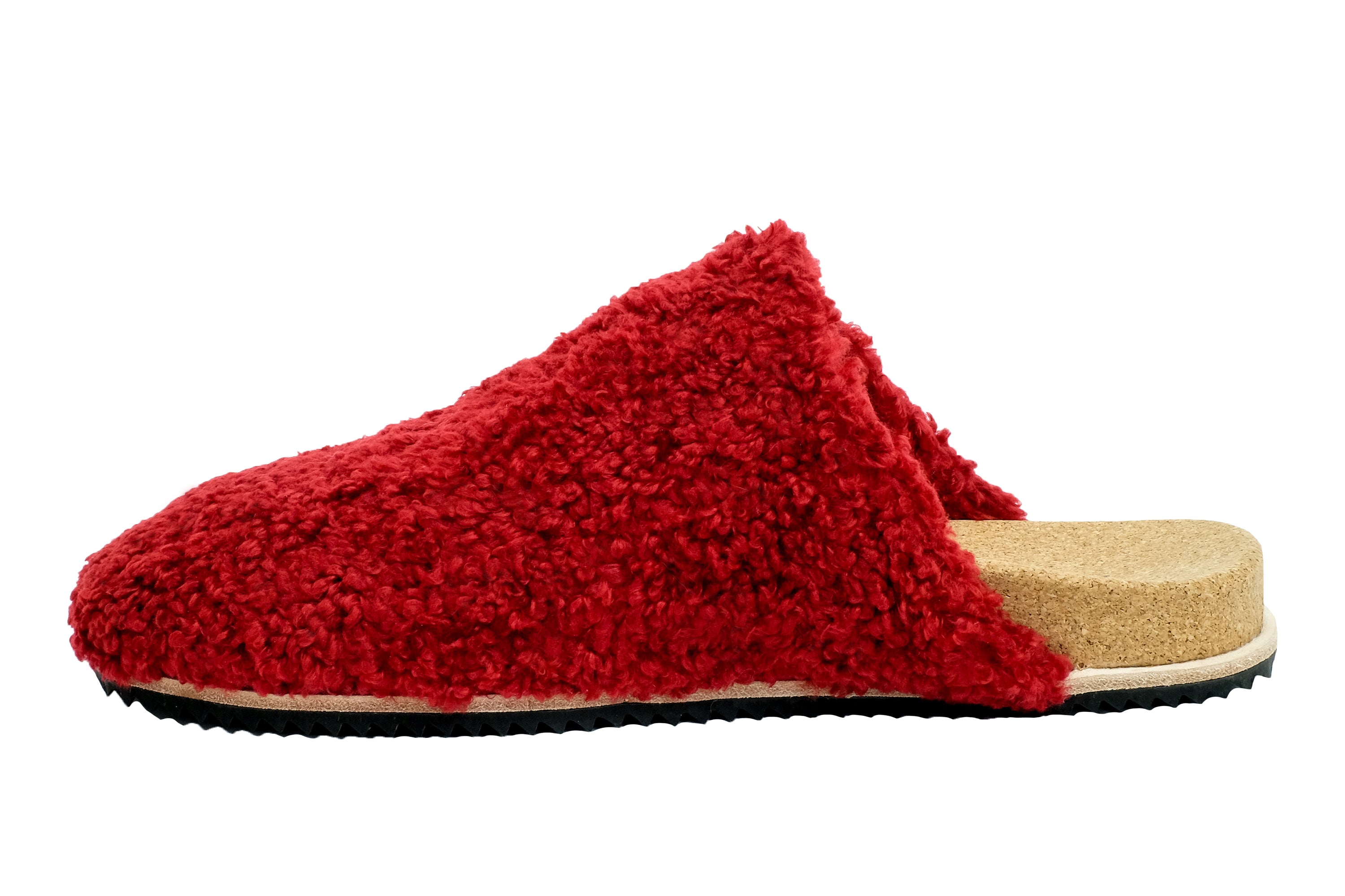 Red colour slippers on sale